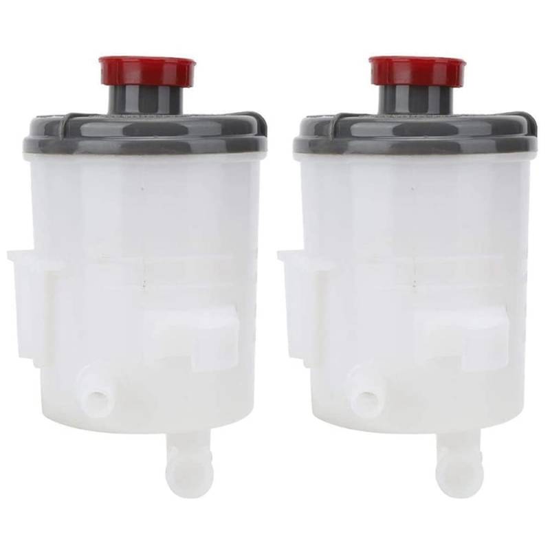 Feeuid 2X 53701-S9A-003 Servo Lenkungs Pumpe Öl Tank Flüssigkeits Behälter Öl Tank Flasche für -V 2002-2006 von Feeuid