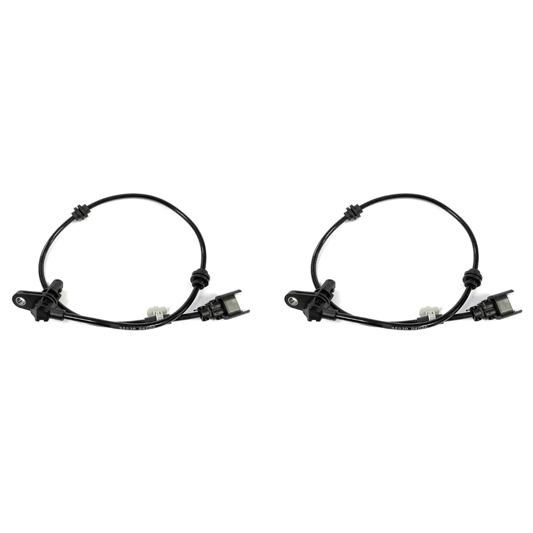 Feeuid 2X Auto ABS Raddrehzahlsensor Drehzahlsensor für Actyon II 2012-2021 Korando () 2010-2021 48930-34000 von Feeuid