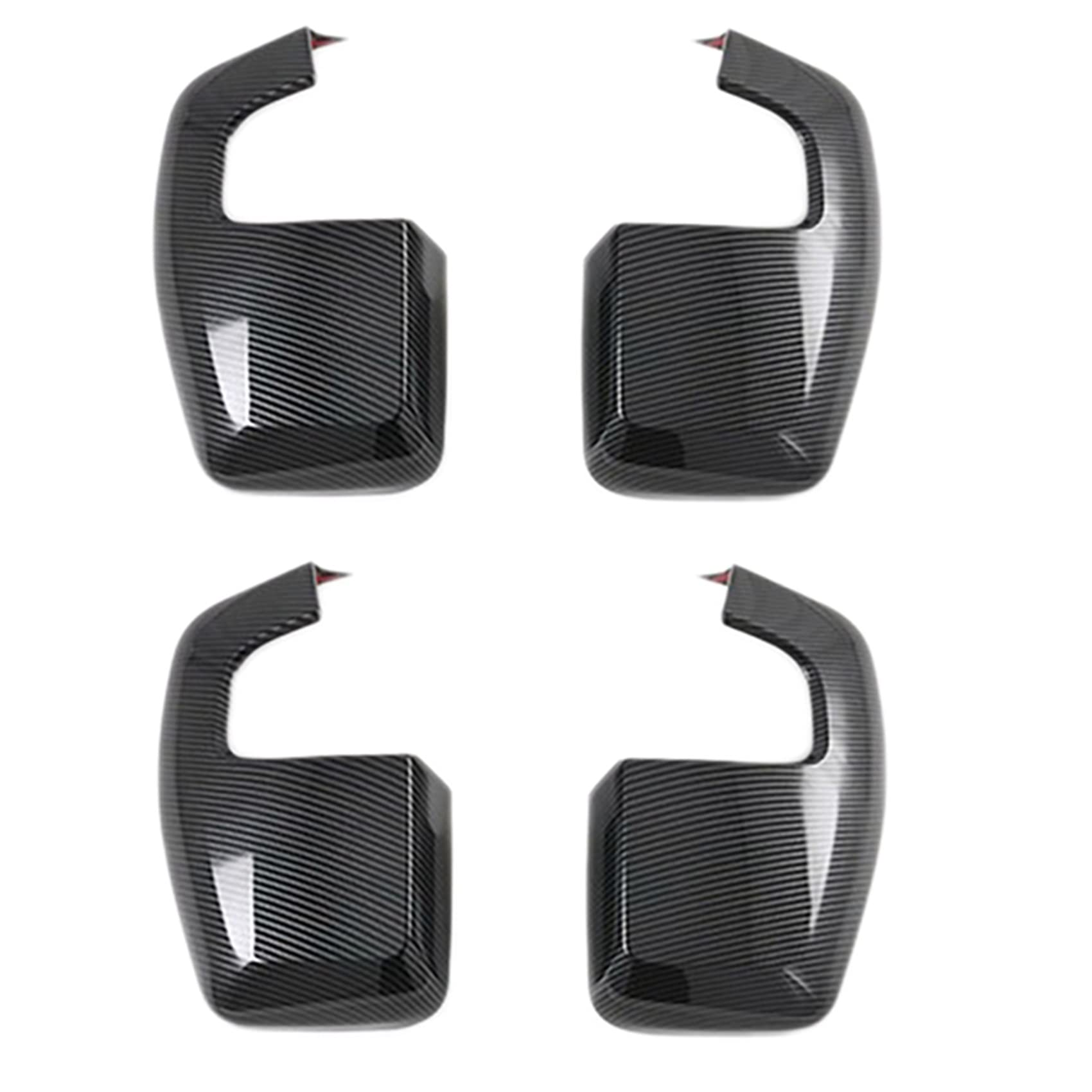 Feeuid 2X Auto Karbon Heck Ansicht Rückansicht Seiten Glas Abdeckung Trim Seiten Kappen für Transit 2017 Tourneo Custom 2016 Feeuid 2X Auto Karbon Heck Ansicht Rückansicht Seiten Glas Abdeckung Trim Seiten Kappen für Transit 2017 Tourneo Custom 2016 von Feeuid
