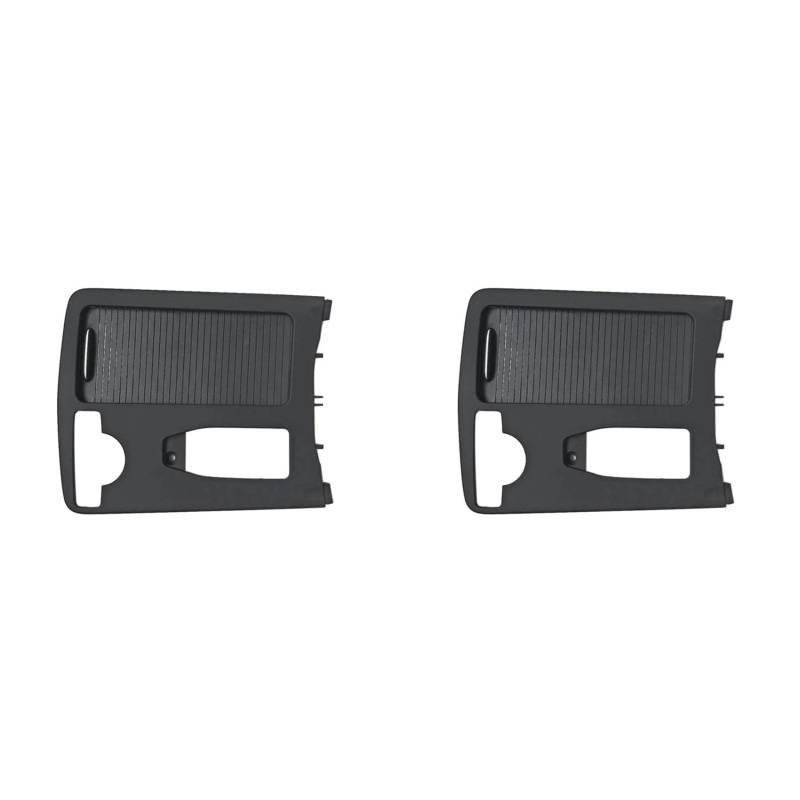 Feeuid 2X Auto Mittel Konsolen Rollo Jalousie Abdeckung Wasser Becher Halter Abdeckung für W204 W212 2046800107 A20468047089051 von Feeuid