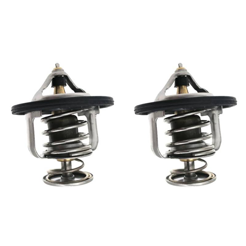 Feeuid 2X KL01-15-171A KL0115171A Motorkühlmittelthermostat Wassertemperaturthermostat für 323 326 von Feeuid