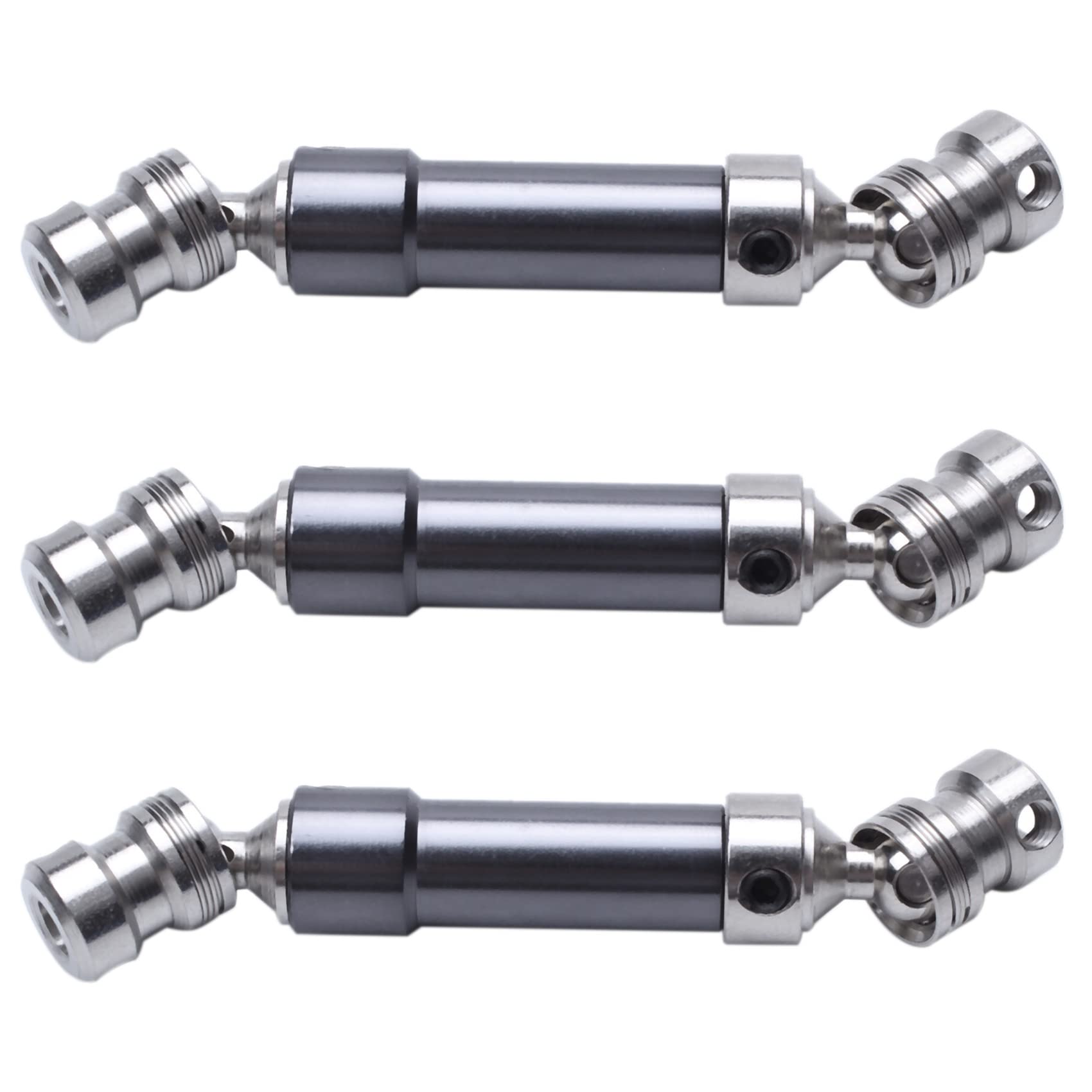 Feeuid 3 Stücke Metall Hinten Mitte Antriebswelle Cvd Getriebewelle für 1:12 12428 12423 Titanium Feeuid 3 Stücke Metall Hinten Mitte Antriebswelle Cvd Getriebewelle für 1:12 12428 12423 Titanium von Feeuid
