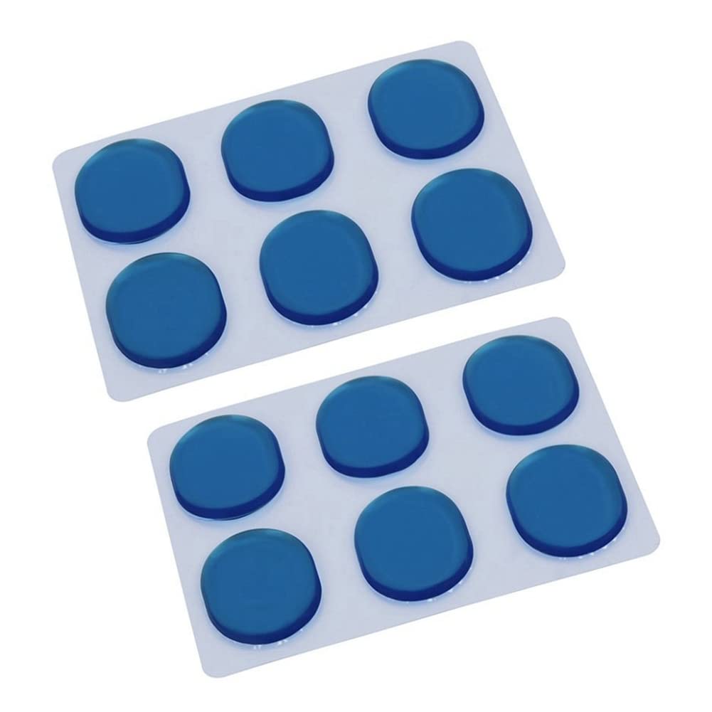 Feeuid 48 Stück / Set für Batterie für Schalldämpfer Kleber Kieselgel Dämpfer für Trommeln Gelpads Schalldämpfer für Snaredrum Schalldämpfer Blau Feeuid 48 Stück / Set für Batterie für Schalldämpfer Kleber Kieselgel Dämpfer für Trommeln Gelpads Schalldämpfer für Snaredrum Schalldämpfer Blau von Feeuid