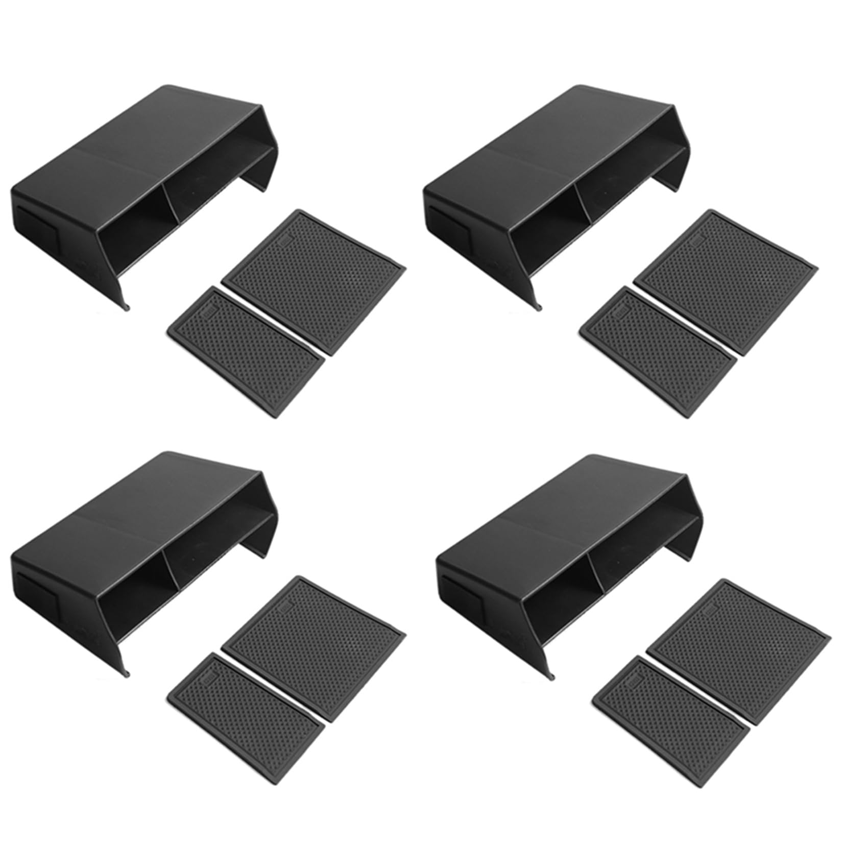 Feeuid 4X für 2022 11Th Center Konsole ABS Storage Box Armlehne Box Organizer Tablett Feeuid 4X für 2022 11Th Center Konsole ABS Storage Box Armlehne Box Organizer Tablett von Feeuid
