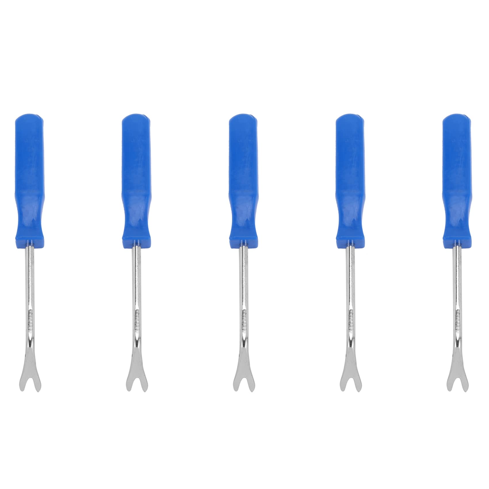 Feeuid 5X Car Door Interior Trim Clip Panel Tapisserie Fastener Clip Remover Tool Schraubendreher Nail Puller 4 Zoll Blau Feeuid 5X Car Door Interior Trim Clip Panel Tapisserie Fastener Clip Remover Tool Schraubendreher Nail Puller 4 Zoll Blau von Feeuid
