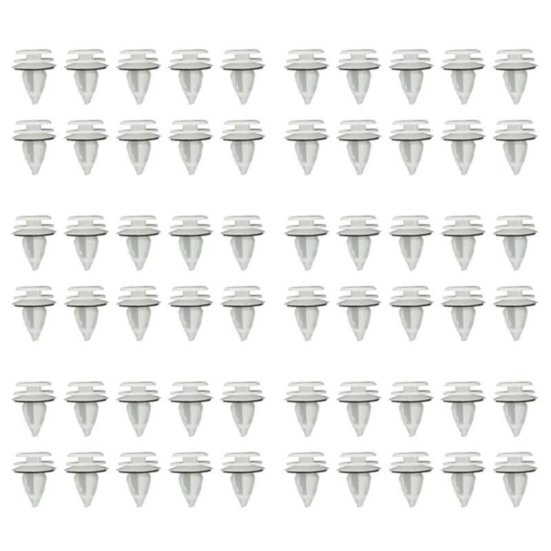 Feeuid 60Pcs Universal Kunststoff Auto Auto Innenverkleidung Clips Karte TÜrverkleidung Clips von Feeuid