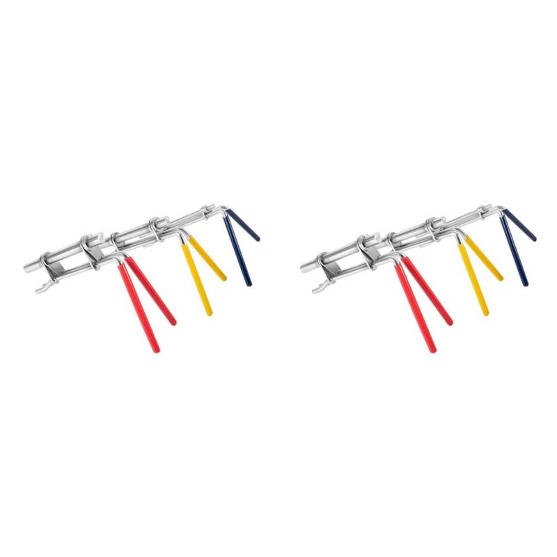 Feeuid 6X Hydraulikzylinderkolben-Reparaturdichtungssatz, Hydraulikdichtungs-Installationswerkzeuge, U-Cup-Stangendichtungs-Installationswerkzeug, J05321 von Feeuid