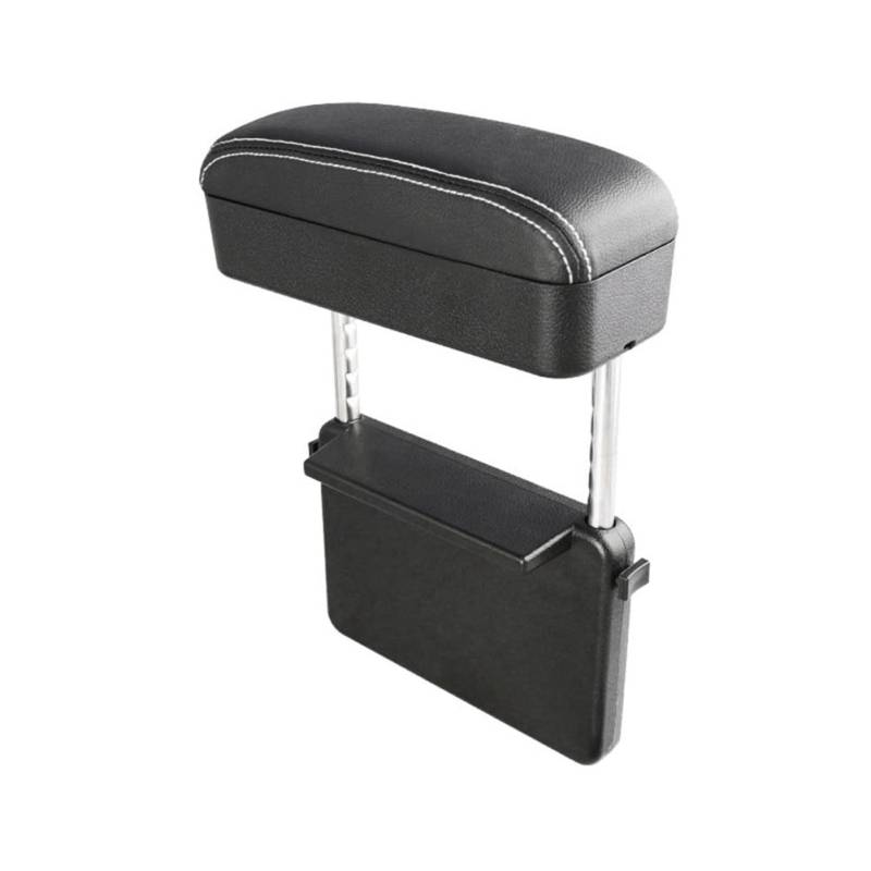 Feeuid Armlehnenhalterung Armstütze Verlängerung Armlehne mit Organizer Aufbewahrungsbox für Konsole Höhe verstellbar Armstütze Boxzubehör B von Feeuid