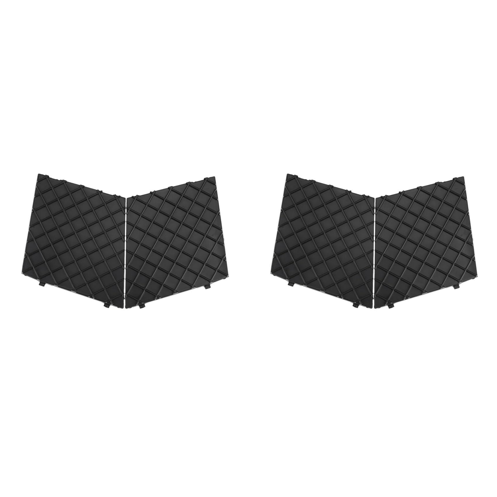 Feeuid Schwarz Front Stoßstange Unteren Mesh Grill Trim Abdeckung 2 Paar Links Rechts für E60 E61 M Feeuid Schwarz Front Stoßstange Unteren Mesh Grill Trim Abdeckung 2 Paar Links Rechts für E60 E61 M von Feeuid