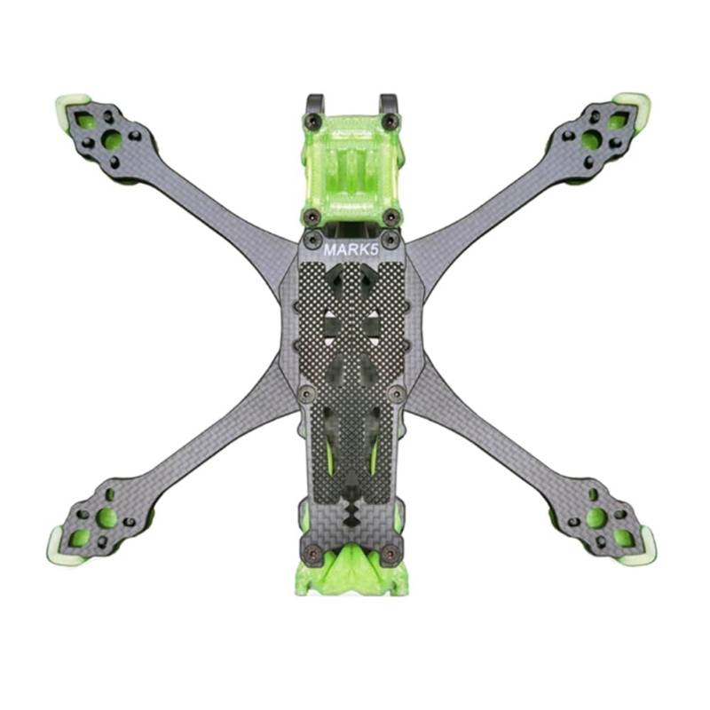Fegtrtyoa MARK5 Rahmen Kit 5 FPV Fiber Quadcopter Rahmen Kit Carbon Fiber Quadcopter DIY Teile von Fegtrtyoa