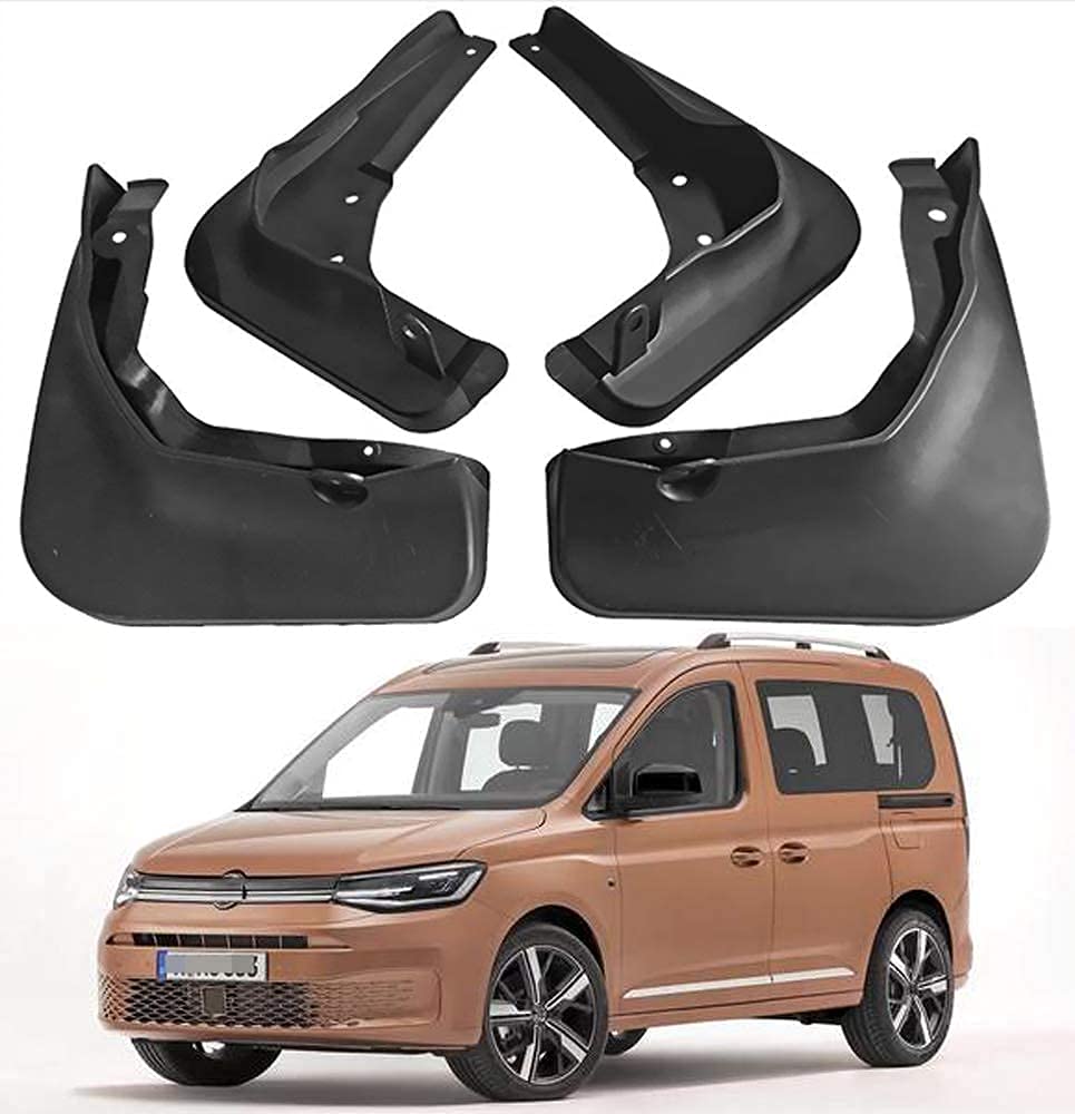 4 Stück Schmutzfänger Kotflügel für Volkswagen VW Touran 2003-2015 Caddy 2004 2005 2006 2007 2008 2009 2010 2011 2012 2013 2014 2015, Spritzschutz Karosserie Anbauteile Mudguards Radlaufschutz Fender von Feichen