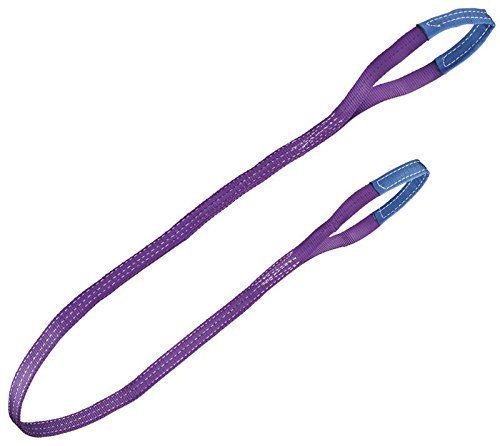 Hebeband Hebegurt Rundschlinge 1000 kg / 1 Tonne / 2 Meter violett von Feldtmann