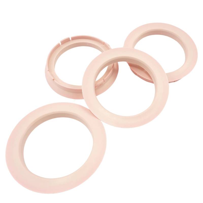 4x Zentrierringe 74,1-60,1 | 74.1 auf 60.1| Rosa von Felgenfactory