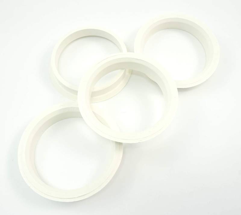 Borbet 4x Zentrierringe 72 5 65 1/72,5 auf 65,1 Weiss von Felgenfactory