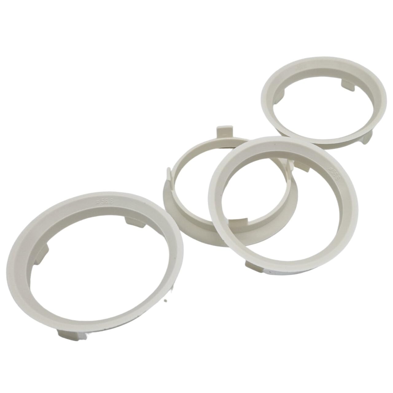 4x Zentrierringe 60,1-56,6 | 60.1 auf 56.6 | Weiss 4x Zentrierringe 60,1-56,6 | 60.1 auf 56.6 | Weiss von Felgenfactory