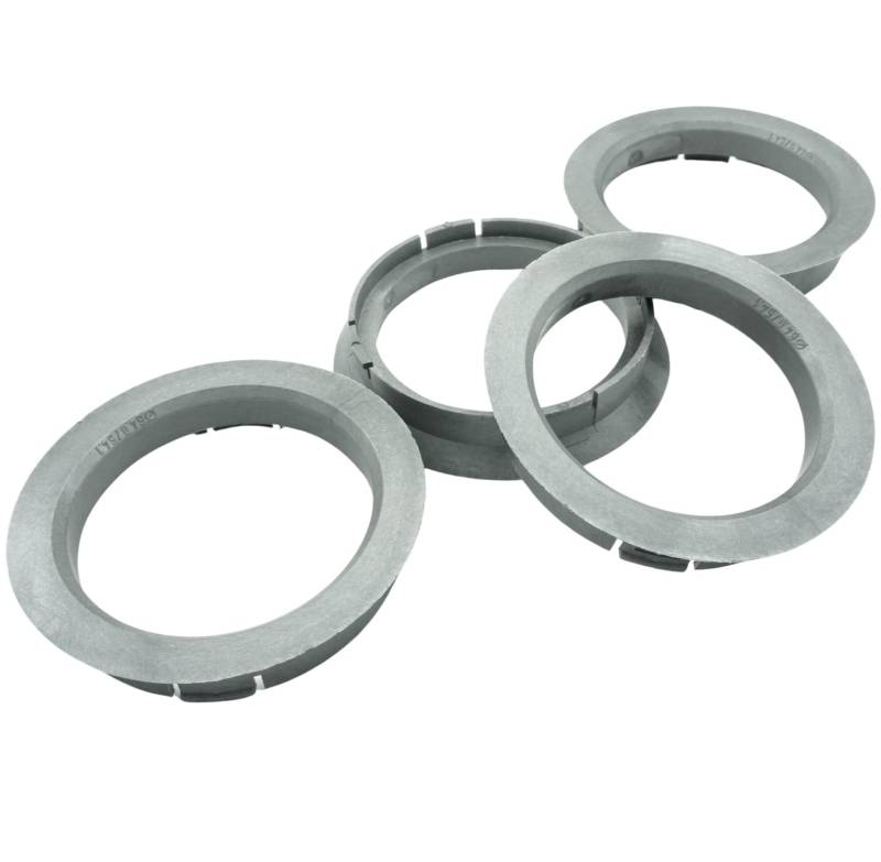 Felgenfactory 4X Zentrierringe 64,0-54,1 | 64.0 auf 54.1 | kompatibel mit Borbet | Silber von Felgenfactory