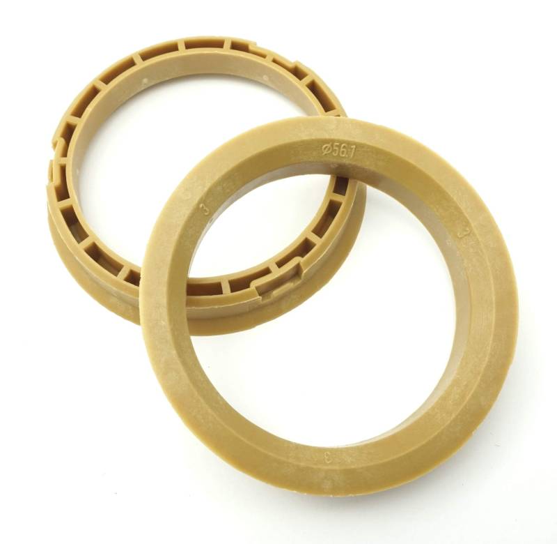 RONAL 1x Zentrierring 68,0-56,1/68 auf 56,1 Beige kompatibel mit Subaru von Felgenfactory