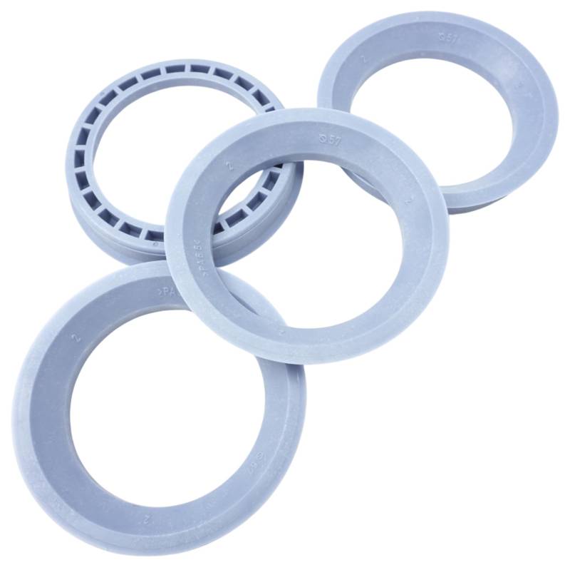 RONAL 4x Zentrierringe 76,0-57 kompatibel mit Ronal Felgen 76.0 auf 57.0 Taubenblau von Felgenfactory