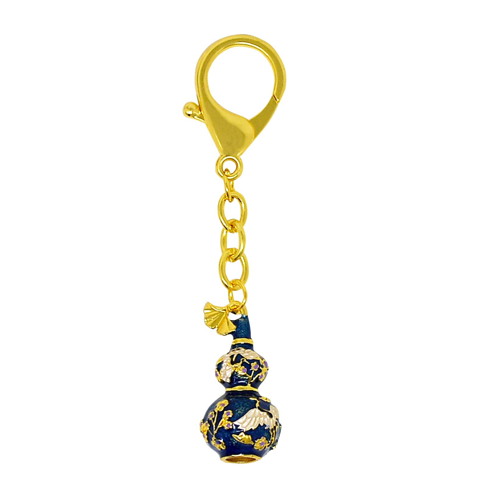 Fengshuibringluck FW4992 Feng Shui WU LOU Schlüsselanhänger mit Joyouskran, Blau symbolisiert Weisheit und Ruhe, 10 x 1,8 cm, Blau, 2 Fengshuibringluck FW4992 Feng Shui WU LOU Schlüsselanhänger mit Joyouskran, Blau symbolisiert Weisheit und Ruhe, 10 x 1,8 cm, Blau, 2 von Fengshuibringluck