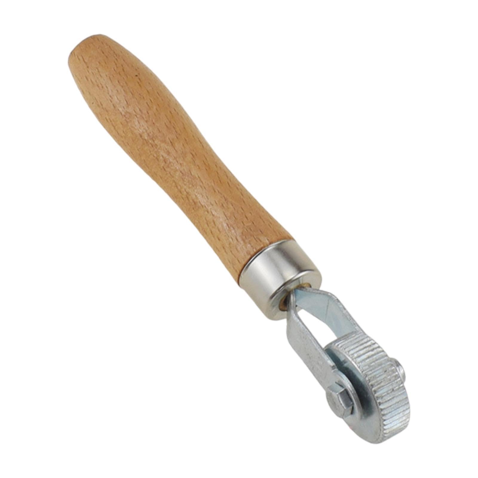 Fenteer Reifen Verdichtung Roller Automobil Reifenrolle Multifunktional leichte hölzerne Griff Rohrstichstichrad, 1.2 cm Fenteer Reifen Verdichtung Roller Automobil Reifenrolle Multifunktional leichte hölzerne Griff Rohrstichstichrad, 1.2 cm von Fenteer