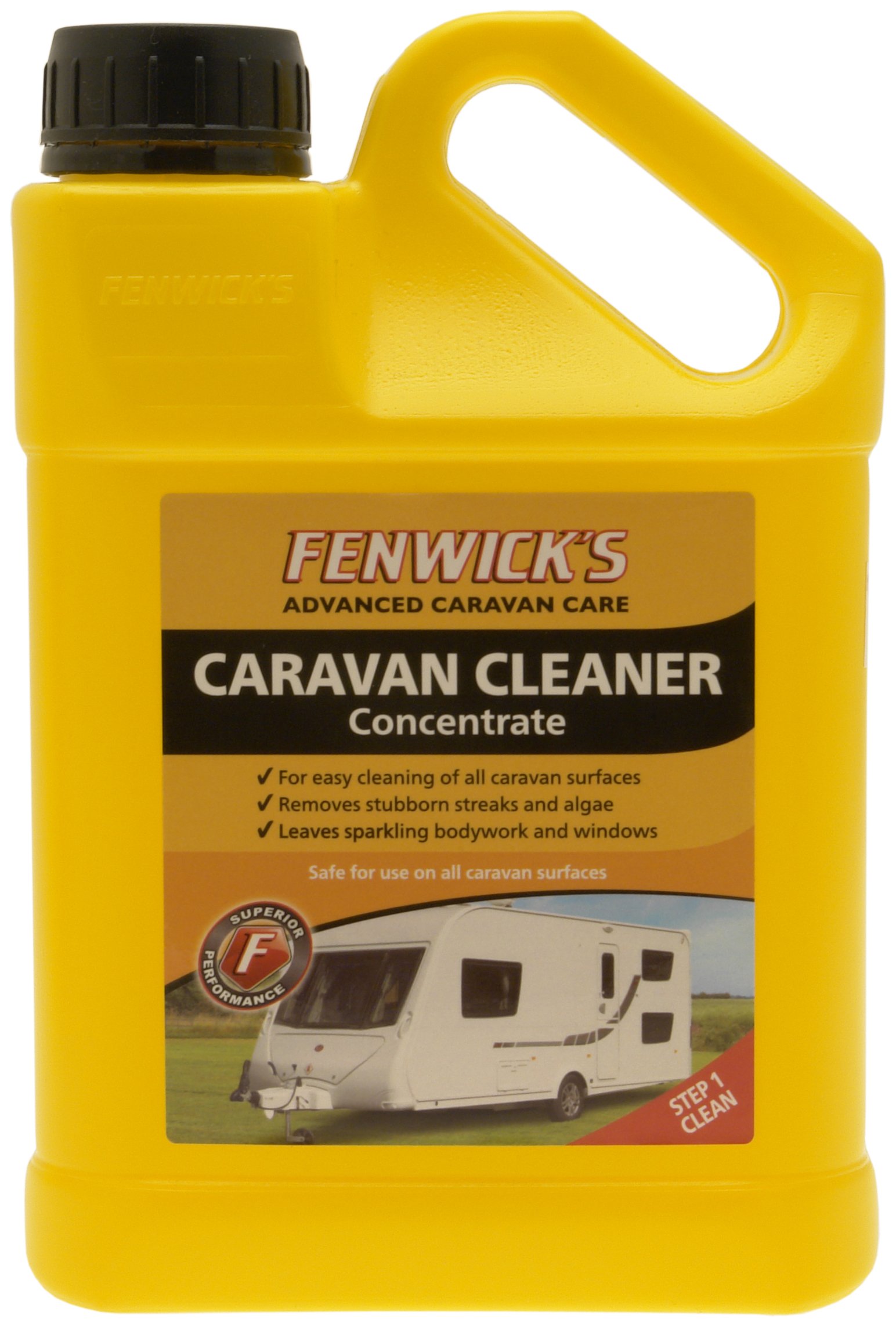 Fenwicks Caravan Cleaner - Yellow, 1 litres von Fenwicks