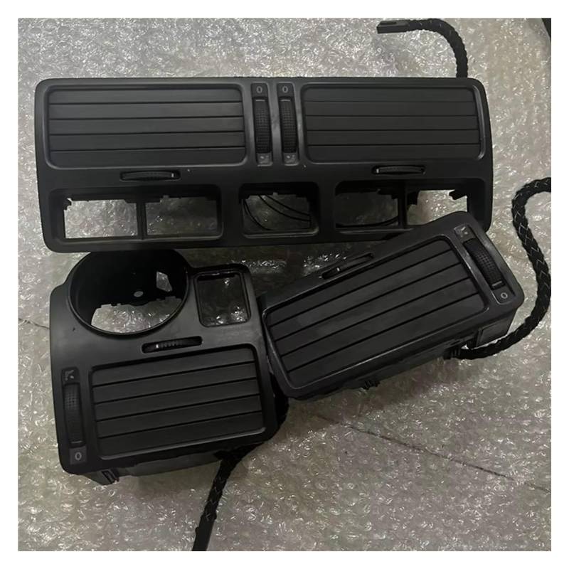 Feoosvx Klimaanlage Lüftungsdüse FÜR MK4 Für Golf 4 1J1819710B Instrument Air Outlet Zentrale Klimaanlage Air Outlet Autoklimaanlage Gitter(3 x) von Feoosvx