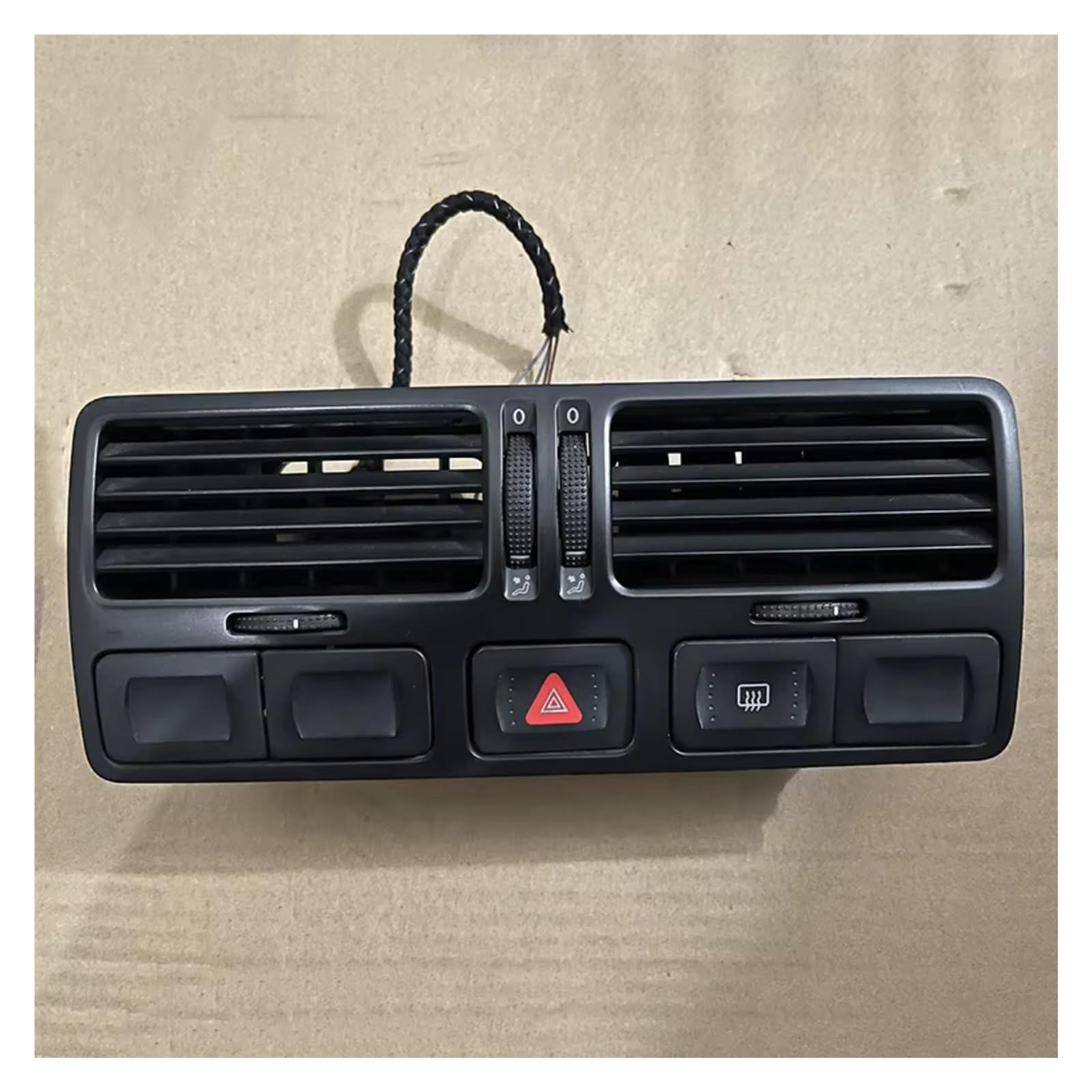 Feoosvx Klimaanlage Lüftungsdüse FÜR MK4 Für Golf 4 1J1819710B Instrument Air Outlet Zentrale Klimaanlage Air Outlet Autoklimaanlage Gitter(Middle 1) von Feoosvx