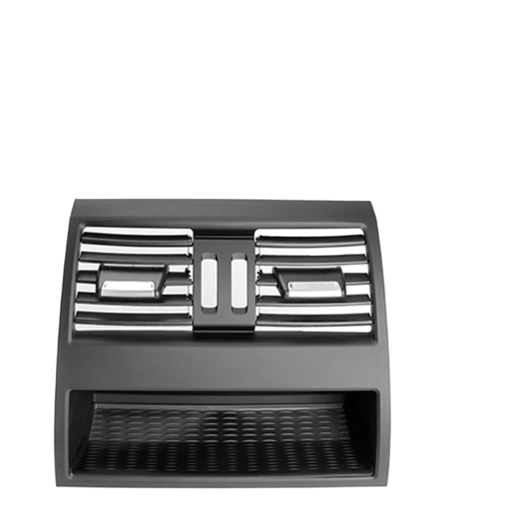 Feoosvx Klimaanlage Lüftungsdüse Für 5 Series F10 F11 F18 520i 523i 525i 528i 535i Hinten Klimaanlage Vent Outlet Chrom Plain Schwarz Grille Panel Autoklimaanlage Gitter(A NO Chrome) von Feoosvx