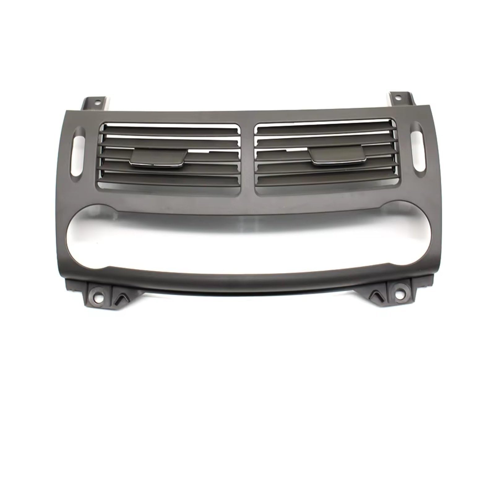 Feoosvx Klimaanlage Lüftungsdüse Für Benz E-Klasse W211 2003–2008 E200 E230 E260 E280 E300 Front-Dashboard Klimaanlage Ac Vent Grille Cover Panel Autoklimaanlage Gitter(Darkgray-Central) von Feoosvx