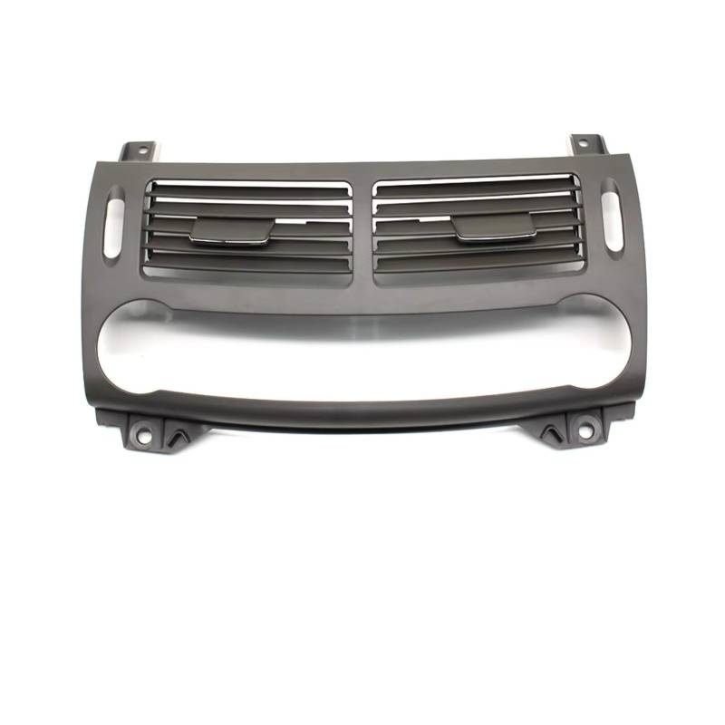 Feoosvx Klimaanlage Lüftungsdüse Für Benz E-Klasse W211 2003–2008 E200 E230 E260 E280 E300 Front-Dashboard Klimaanlage Ac Vent Grille Cover Panel Autoklimaanlage Gitter(Darkgray-Central) von Feoosvx