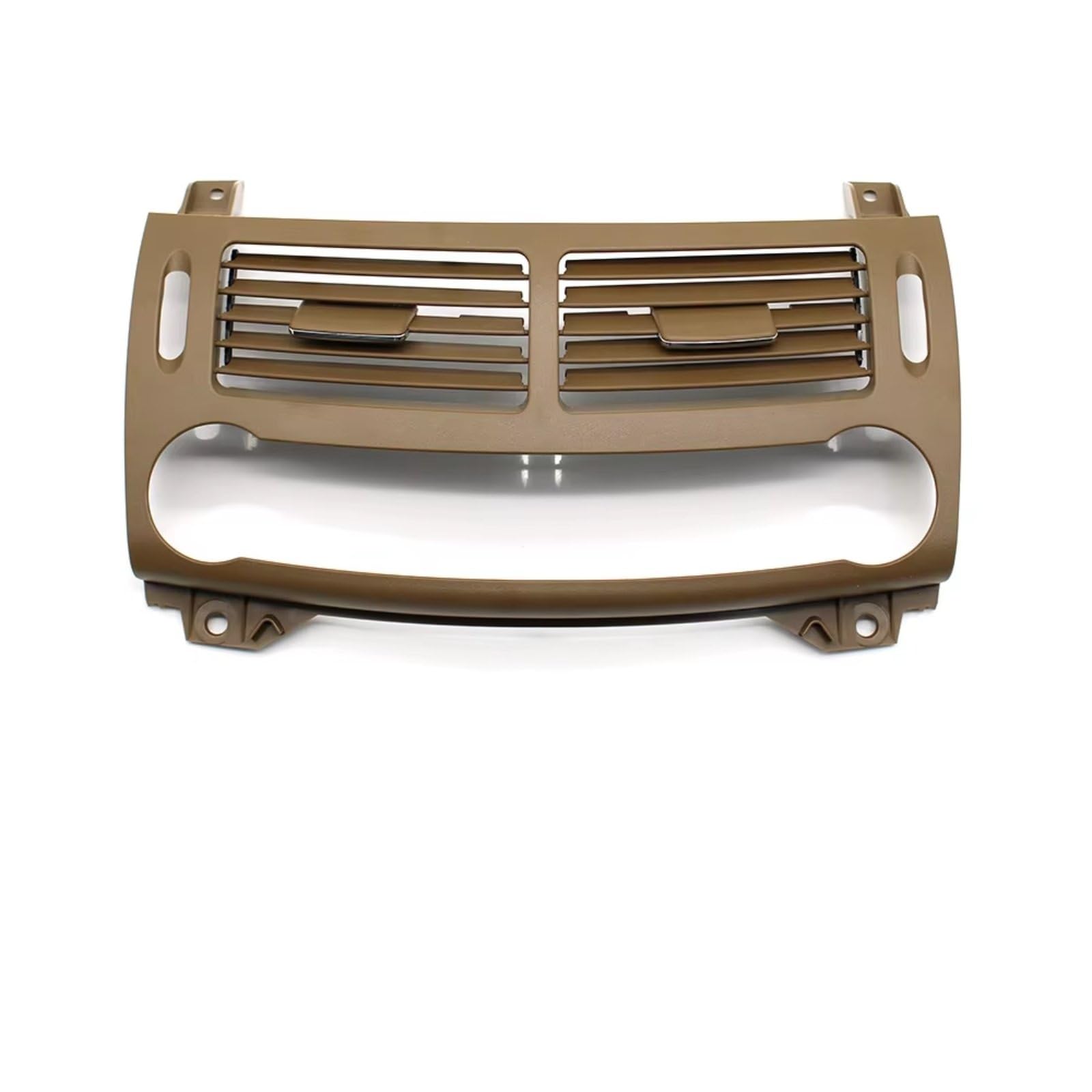Feoosvx Klimaanlage Lüftungsdüse Für Benz E-Klasse W211 2003–2008 E200 E230 E260 E280 E300 Front-Dashboard Klimaanlage Ac Vent Grille Cover Panel Autoklimaanlage Gitter(Darkyellow-Central) von Feoosvx
