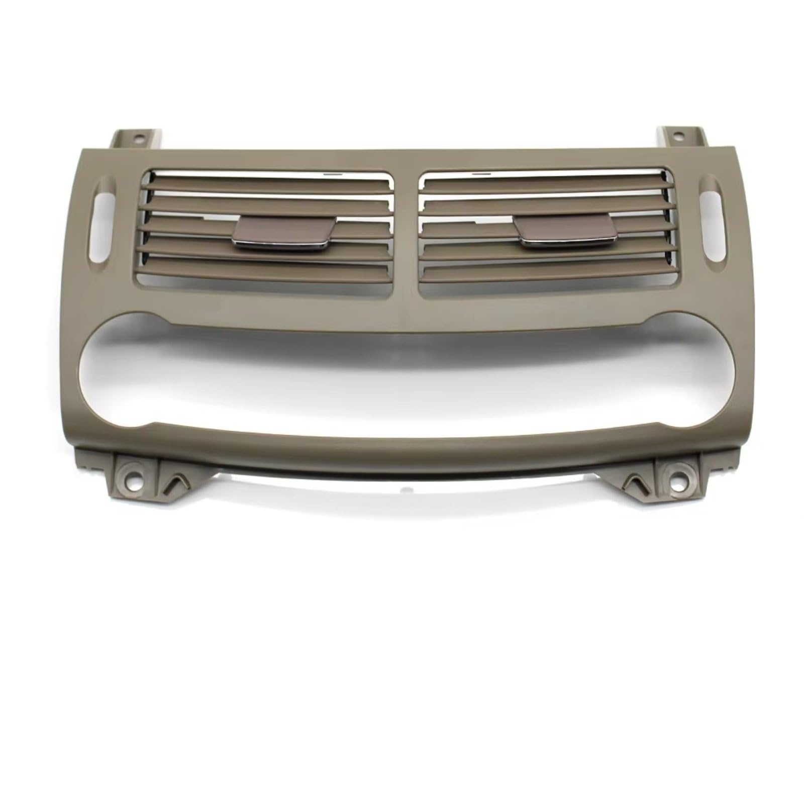 Feoosvx Klimaanlage Lüftungsdüse Für Benz E-Klasse W211 2003–2008 E200 E230 E260 E280 E300 Front-Dashboard Klimaanlage Ac Vent Grille Cover Panel Autoklimaanlage Gitter(Stoneyellow-Central) von Feoosvx