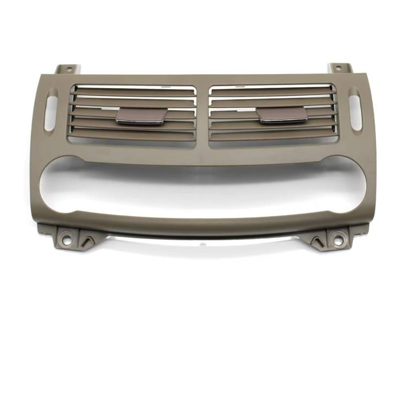 Feoosvx Klimaanlage Lüftungsdüse Für Benz E-Klasse W211 2003–2008 E200 E230 E260 E280 E300 Front-Dashboard Klimaanlage Ac Vent Grille Cover Panel Autoklimaanlage Gitter(Stoneyellow-Central) von Feoosvx