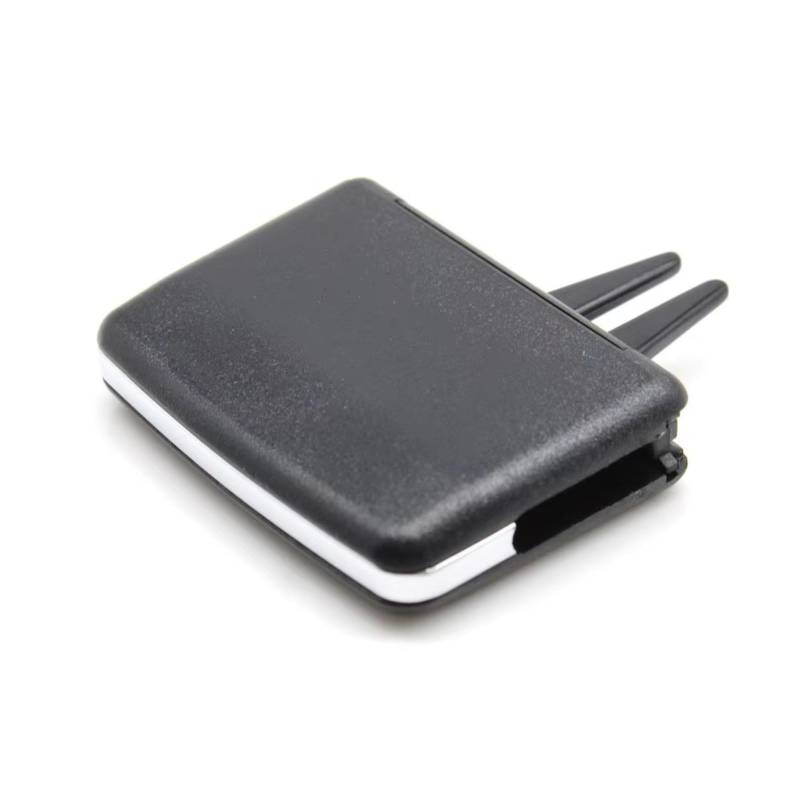 Feoosvx Klimaanlage Lüftungsdüse Für Benz W204 C X204 Für GLK W212 W207 E-Klasse 2007 2008 2009 2010 2011 Hinten AC Air Vent Grille Tab Clip Slider Reparatur Kit Autoklimaanlage Gitter(Rear Black 1) von Feoosvx