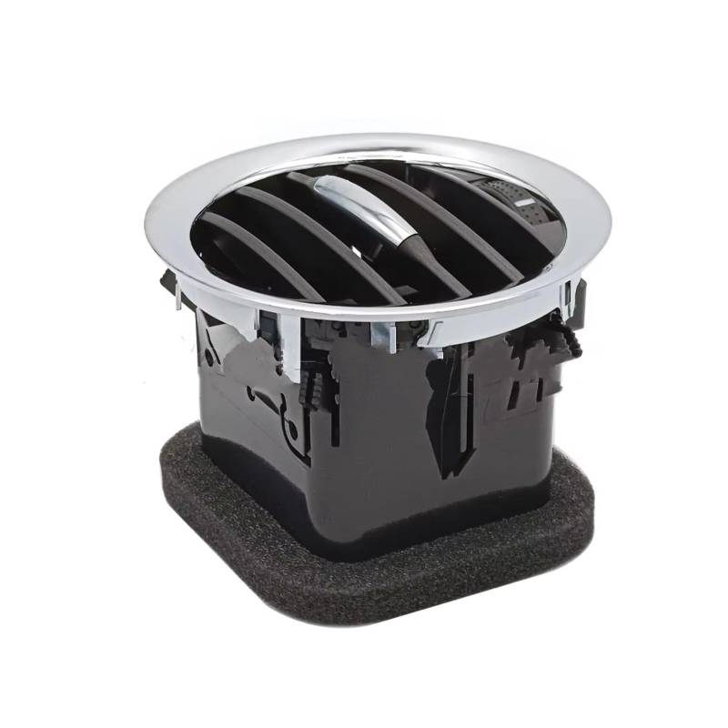 Feoosvx Klimaanlage Lüftungsdüse Für Opel Für ADAM Für Corsa D Für MK3 Für Vauxhall 13417363 2201099 13365420 A/C Air Vent Abdeckung Outlet Grille Schwarz/Chrom Autoklimaanlage Gitter(Full Chrome) von Feoosvx