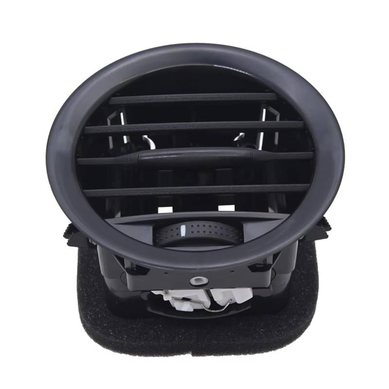 Feoosvx Klimaanlage Lüftungsdüse Für Opel Für ADAM Für Corsa D Für MK3 Für Vauxhall 13417363 2201099 Schwarz/Chrom A/C Air Vent Abdeckung Outlet Grille Autoklimaanlage Gitter(Black 1) von Feoosvx