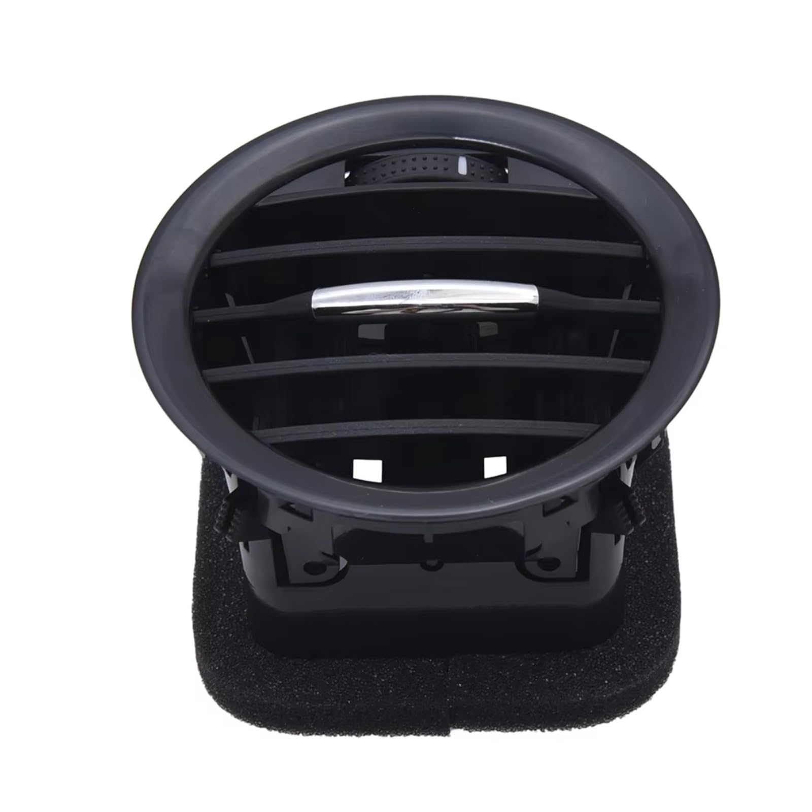 Feoosvx Klimaanlage Lüftungsdüse Für Opel Für ADAM Für Corsa D Für MK3 Für Vauxhall 13417363 2201099 Schwarz/Chrom A/C Air Vent Abdeckung Outlet Grille Autoklimaanlage Gitter(Black A) von Feoosvx
