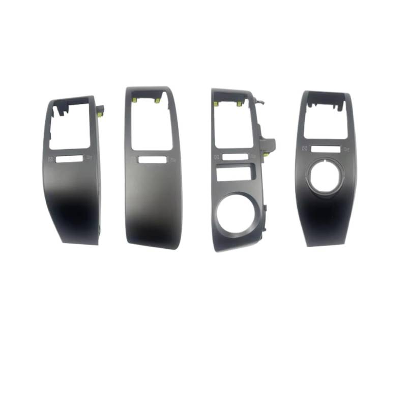 Feoosvx Klimaanlage Lüftungsdüse Für Prius 2004-2009 Klimaanlage Steckdose Panel Abdeckung Chrom RHD Dashboard Air Vents Trim Rahmen Autoklimaanlage Gitter(A B C D) von Feoosvx
