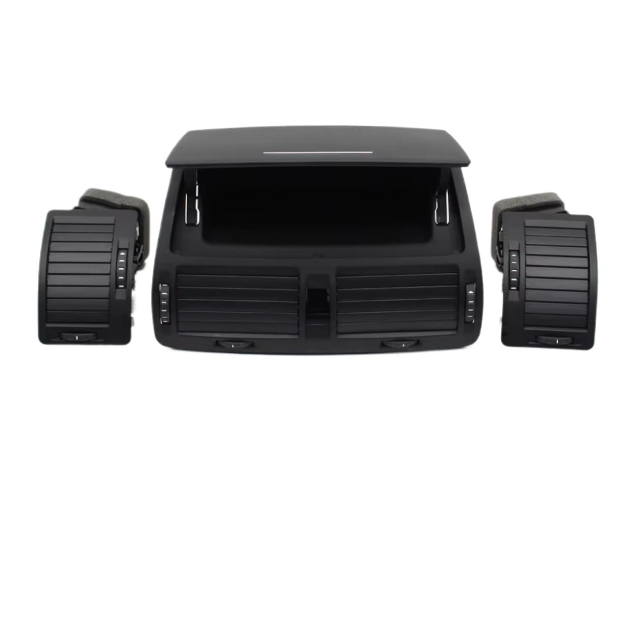 Feoosvx Klimaanlage Lüftungsdüse Für Skoda Für Octavia 2 A5 MK2 RS 2004-2014 11ZD820951,1ZD819203 Auto Zentral Links Rechts Hinten Air Vent AC Vent Grille Montage Autoklimaanlage Gitter(Front 3) von Feoosvx