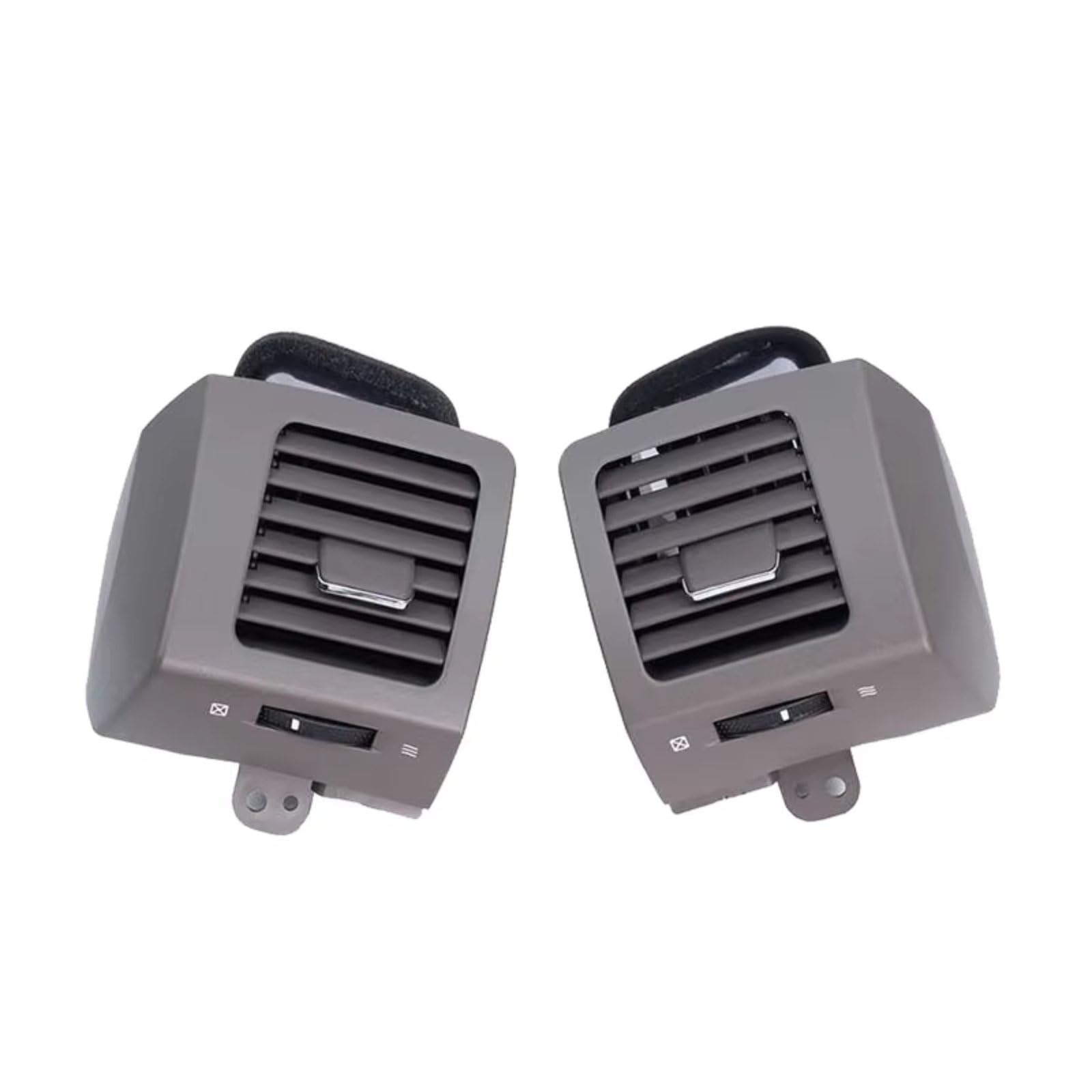 Feoosvx Klimaanlage Lüftungsdüse Für Toyota Für Prado LC-120 GX470 2003 2004 2005 2006 2007 2008 2009 Klimaanlage Outlet Hinten Anti Staub Outlet Abdeckung Autoklimaanlage Gitter(Brown) von Feoosvx
