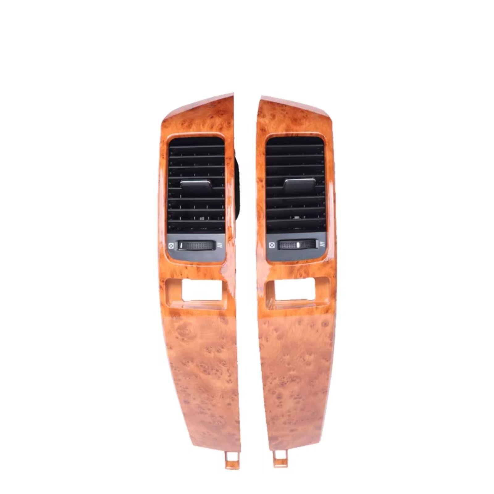 Feoosvx Klimaanlage Lüftungsdüse Für Toyota Für Prado LC-120 GX470 2003 2004 2005 2006 2007 2008 2009 Klimaanlage Outlet Hinten Anti Staub Outlet Abdeckung Autoklimaanlage Gitter(Wood A Outlet) von Feoosvx