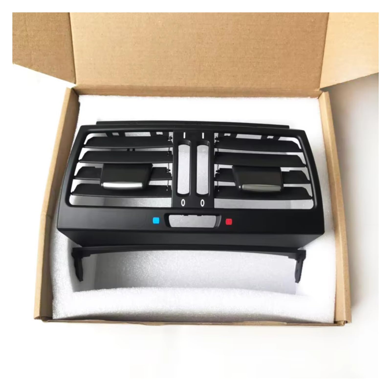 Feoosvx Klimaanlage Lüftungsdüse Für X5 X6 E70 E71 E72 2007-2013 64226958748 Hinten Konsole Luft Zirkulation AC Vent Grille Panel Abdeckung Autoklimaanlage Gitter(B) von Feoosvx