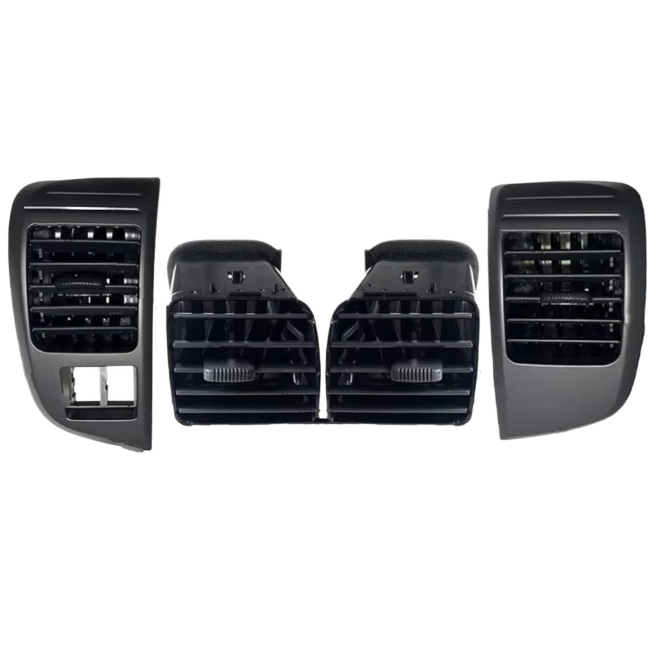 Klimaanlage Lüftungsdüse Für Isuzu Für D-Max Für MU-X Dashboard Air Outlet Klimaanlage Kühl Warm A/C Autoklimaanlage Gitter(4 Piece) von Feoosvx