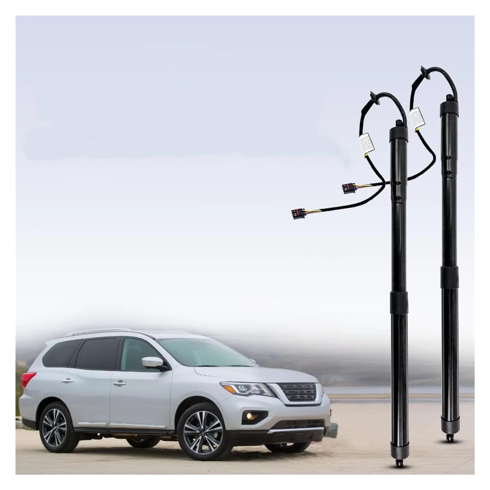 Kofferraum-Gasfeder Für Nissan Für Pathfinder Für JX35 Elektrische Heckklappen-Gasdruckfedern Heckklappen-Power-Lukenlift-Unterstützung Power Opener Gasfeder Dämpfer Heckklappe von Feoosvx