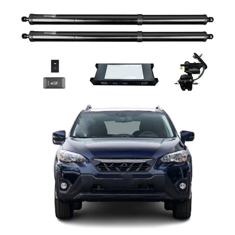 Kofferraum-Gasfeder Für Subaru XV Für Crosstrek Elektrische Heckklappe Elektrische Heckklappe Auto-Kofferraum Mit Fernbedienung Hand-Freies Kick-Sensor Gasfeder Dämpfer Heckklappe(With kick sensor) von Feoosvx