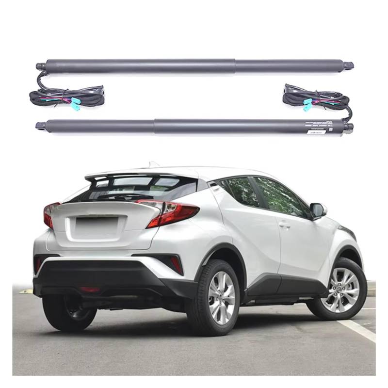 Kofferraum-Gasfeder Für Toyota Für CHR 2017 + Kick Sensor Fernbedienung Auto Teile Elektrische Schwanz Tor Lift Gasfeder Dämpfer Heckklappe(No Foot Sensor) von Feoosvx