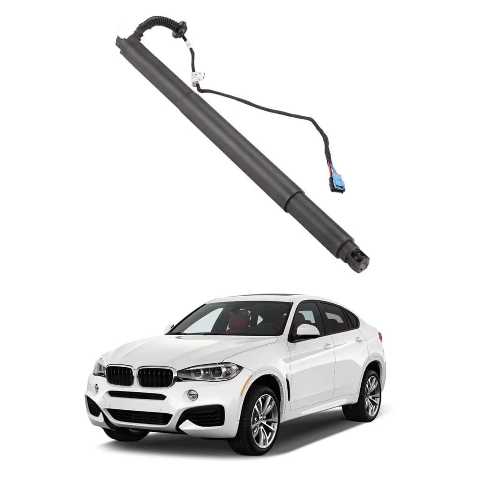 Kofferraum-Gasfeder Für X6 F16 2015-2019 Links 51247434043 Rechts 51247434044 Hinten Elektrische Heckklappe Strut Gasfeder Dämpfer Heckklappe(Links) von Feoosvx