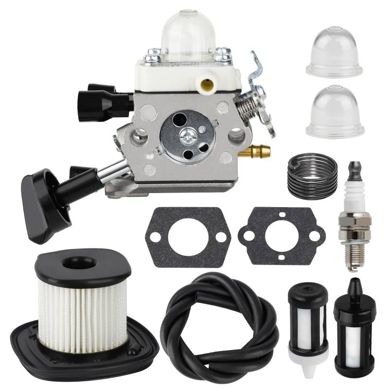 Ferilter BG86 Vergaser für Stihl Laubbläser BG86 BG86C BG86Z SH86 4241 120 0616 Vergaser Ersatz für Zama C1M-S261B mit Luftfilter von Ferilter