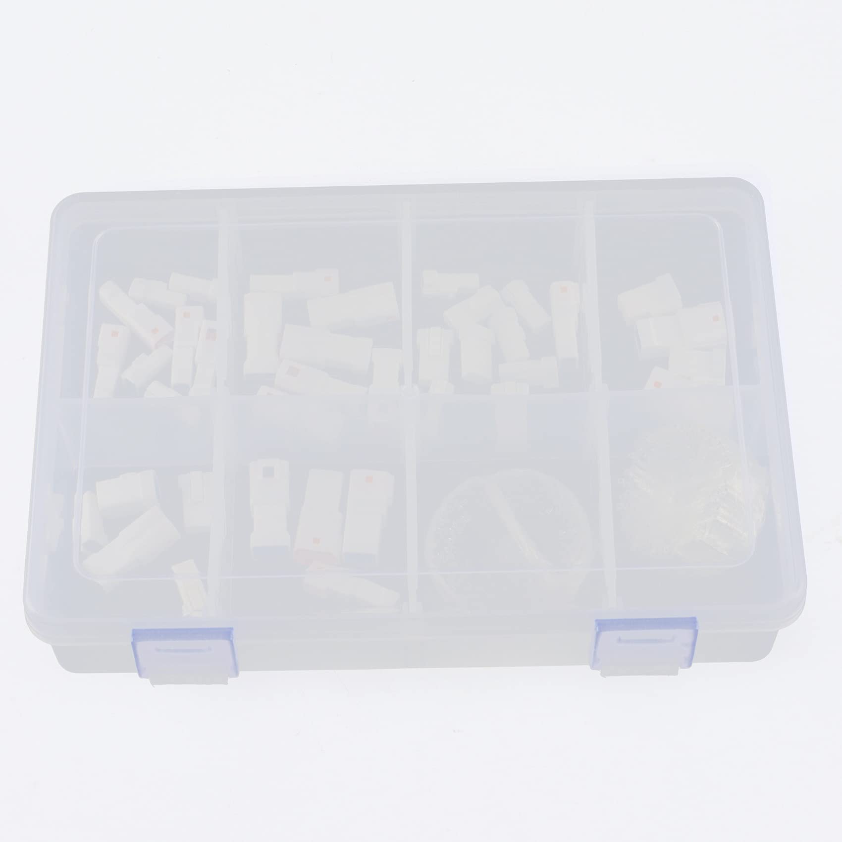 Ferleiss JST02R-JWPF-VSLE 2/3/4/6/8 Pin wasserdichte Stecker, männlich und weiblich, 1 Box mit 19 Sets Ferleiss JST02R-JWPF-VSLE 2/3/4/6/8 Pin wasserdichte Stecker, männlich und weiblich, 1 Box mit 19 Sets von Ferleiss