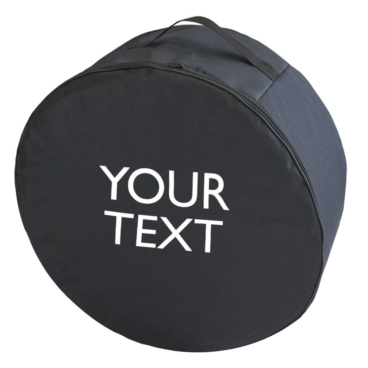 Ferocity Personalisierter Premium Qualität Reifentasche mit Ihrem Wunsch-Text Deine Abmessung Reifenaufbewahrung Reifenchutzhülle Reifenbezug 1 Stück [097] von Ferocity
